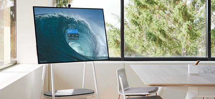 99000円 正規逆輸入品 Microsoft Surface Hub 55 タッチ液晶 カメラ 55型 第4世代 i5 8GB SSD128GB Windows10 電子黒板 会議機能 hub55